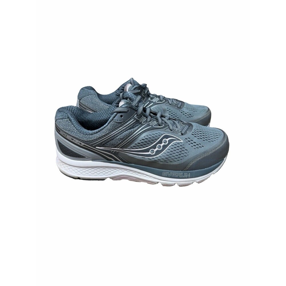 Saucony Echelon 7 Slate Gray Pink Running Shoes Womens Size 11.5 Wide Walking - Picture 3 of 12